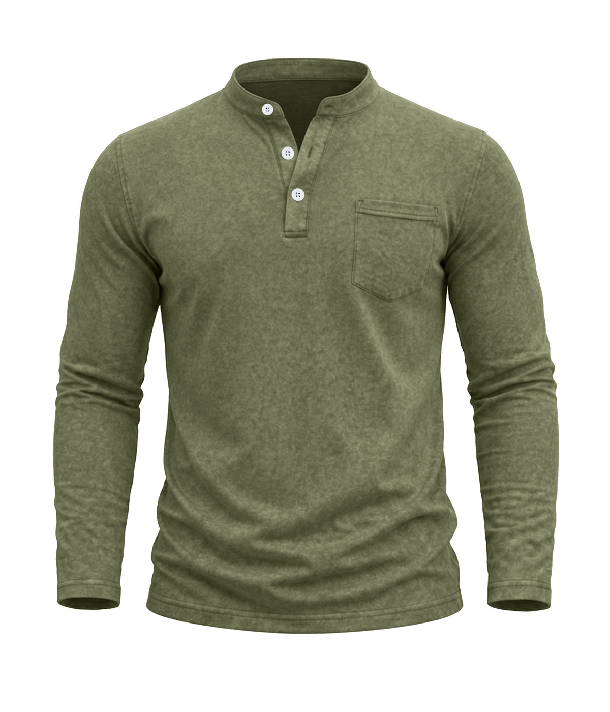 Redwood Vintage Wash Henley Shirt