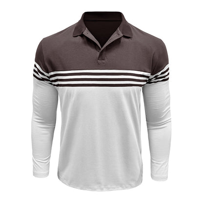 Classic Striped Panel T-Shirt