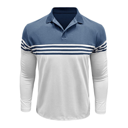 Classic Striped Panel T-Shirt